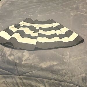 Black and white skirt